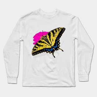 Yellow Monarch Long Sleeve T-Shirt